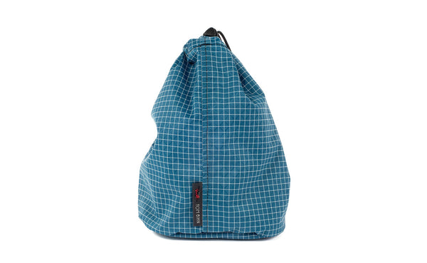 A Size 3 Fjord (dark blue with white grid) 200 Halcyon Travel Stuff Sack.